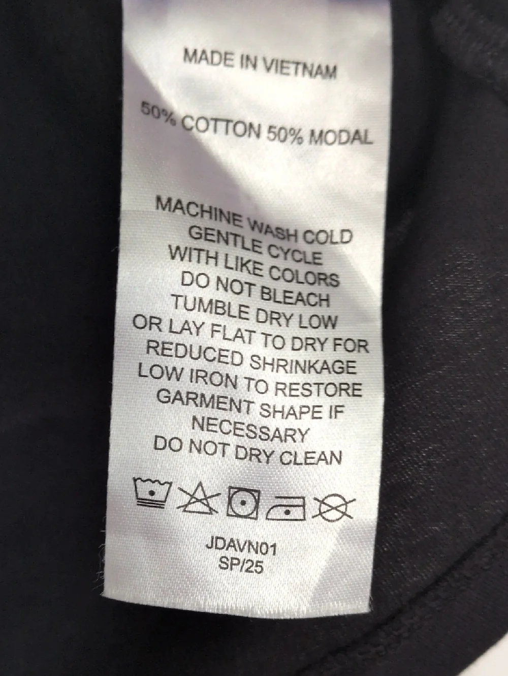 Quince Cotton Modal Scoop Neck Tee Shirt Womens Size Large Black Short Sleeves - Picture 5 of 9